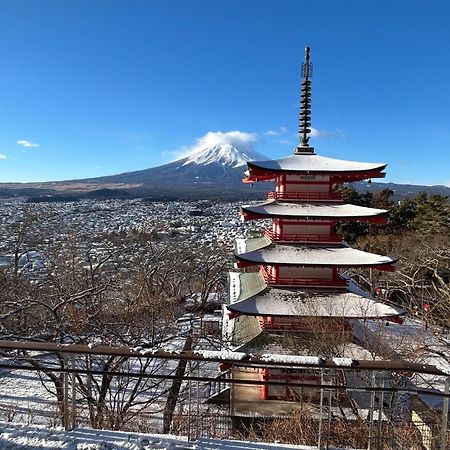 Guest House Fuji No Yado Akebono Building A - Vacation Stay 74316V ฟูจิโยชิดะ ภายนอก รูปภาพ